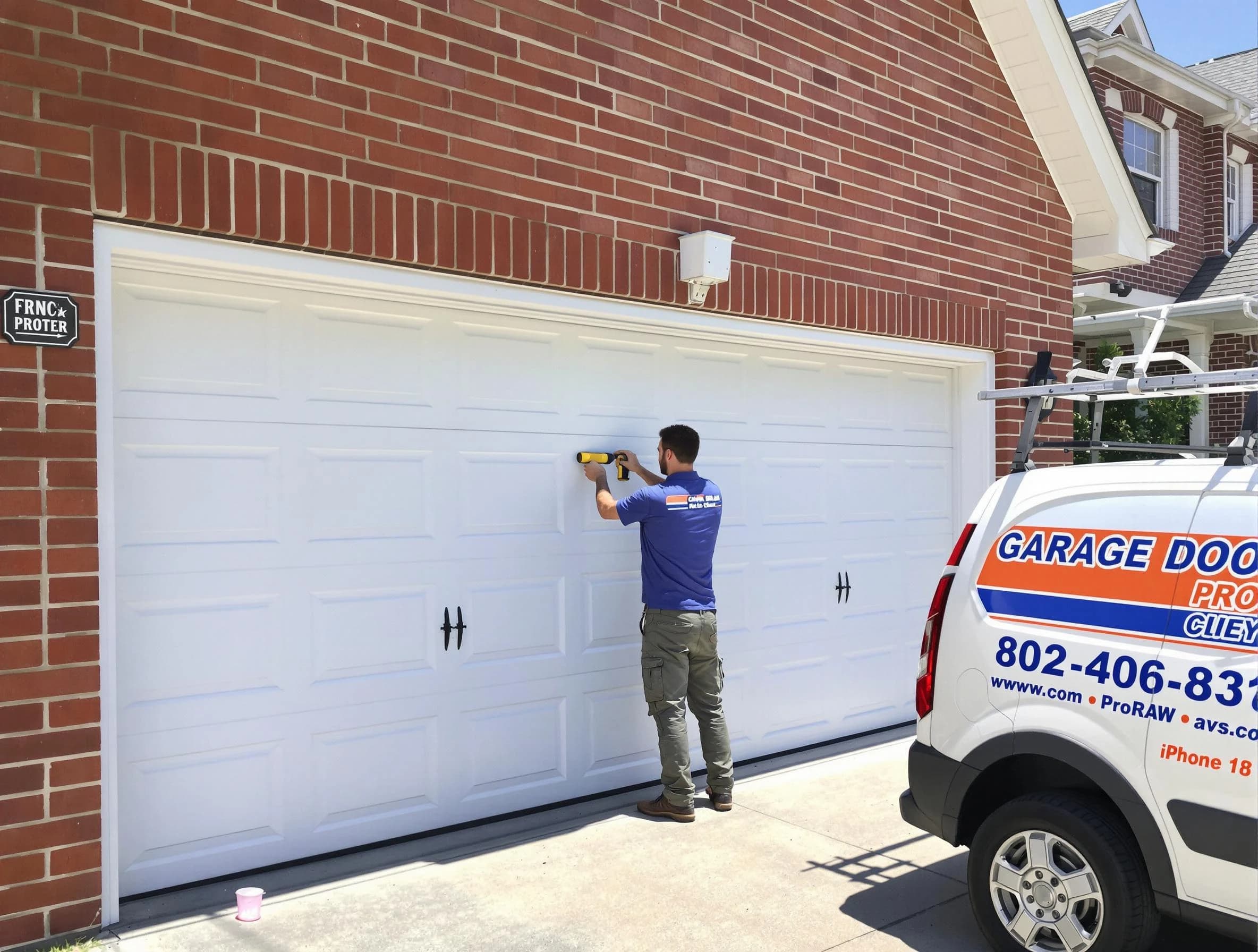 Local garage door repair service by Hillside Garage Door Repair in Hillside