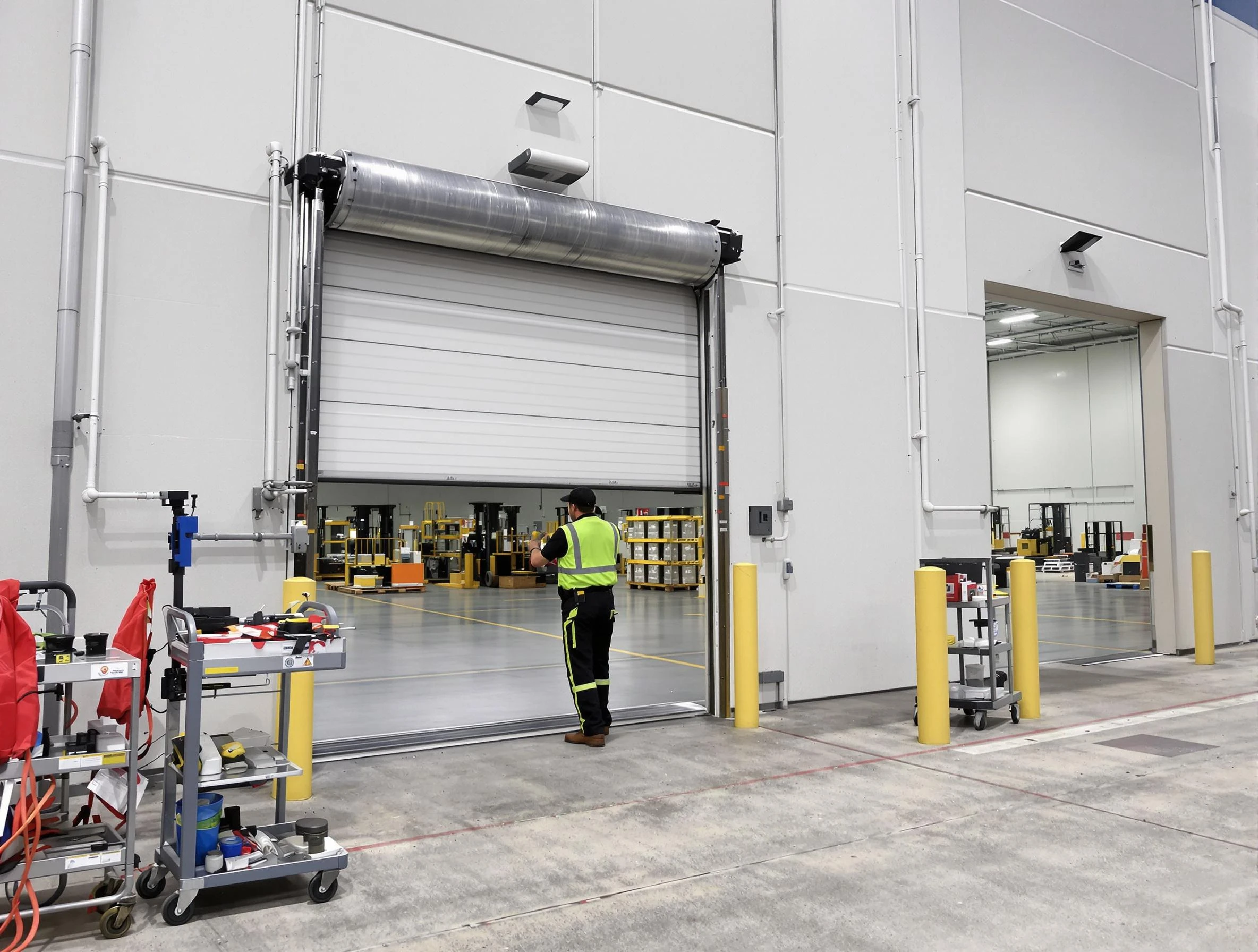 Commercial Garage Door Repair in Hillside