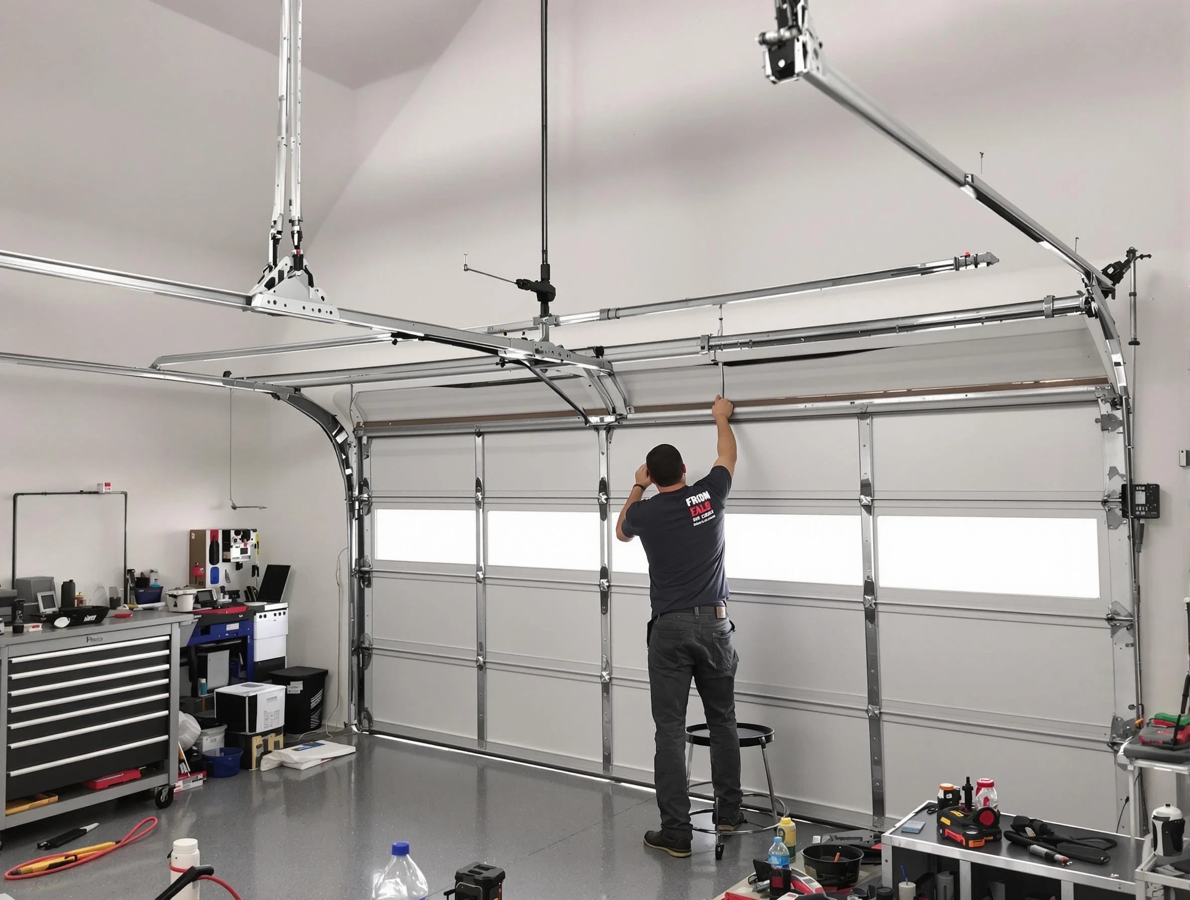 Garage Door Installation in Hillside