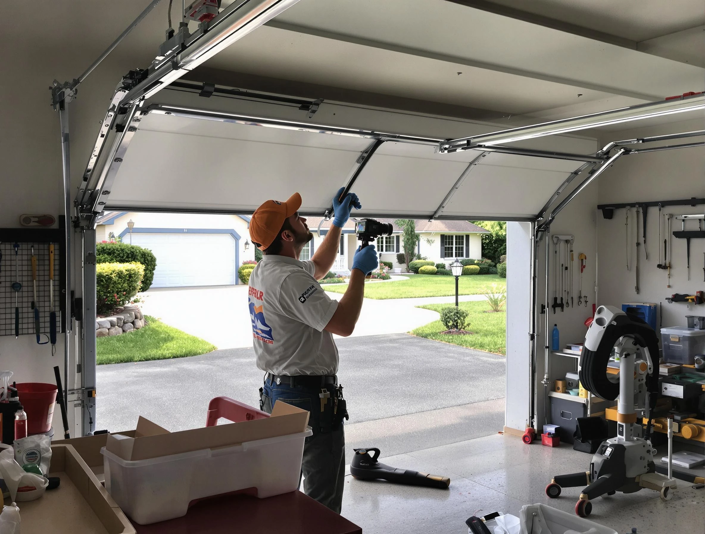 Local Garage Door Repair in Hillside
