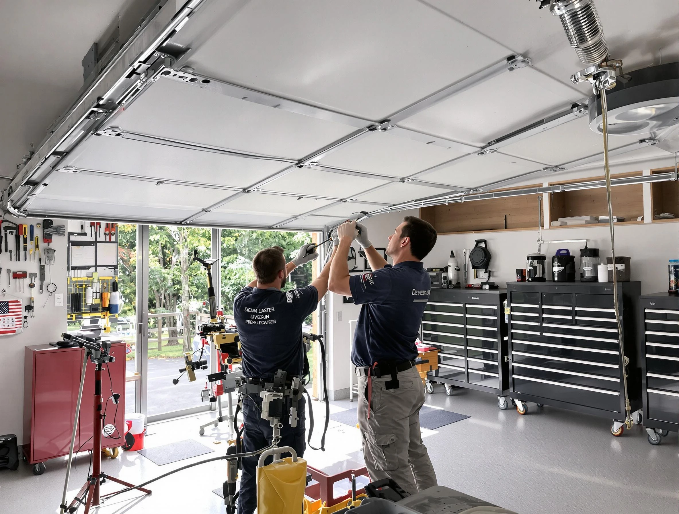 Overhead Garage Door Repair in Hillside