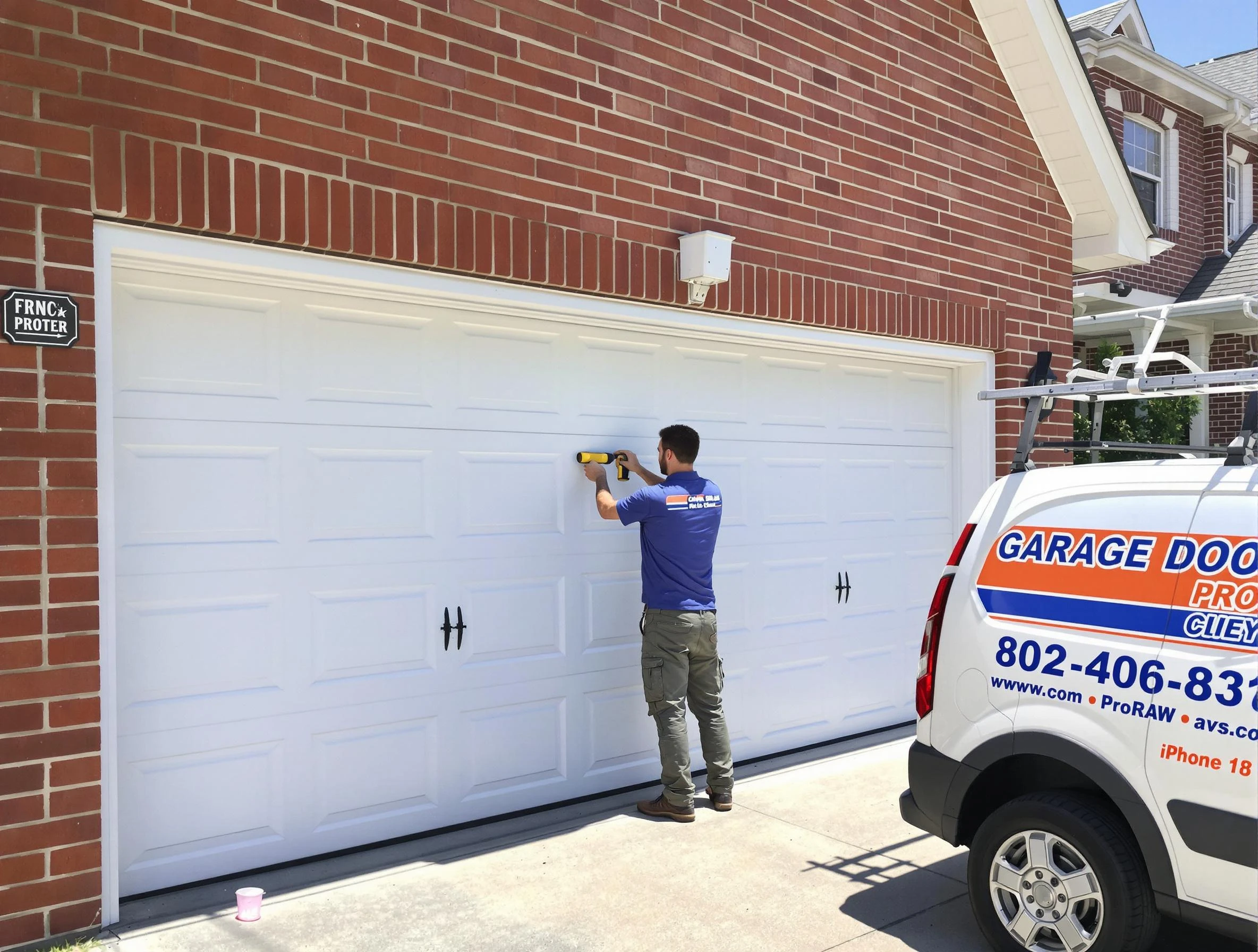 Local garage door repair service by Hillside Garage Door Repair in Hillside